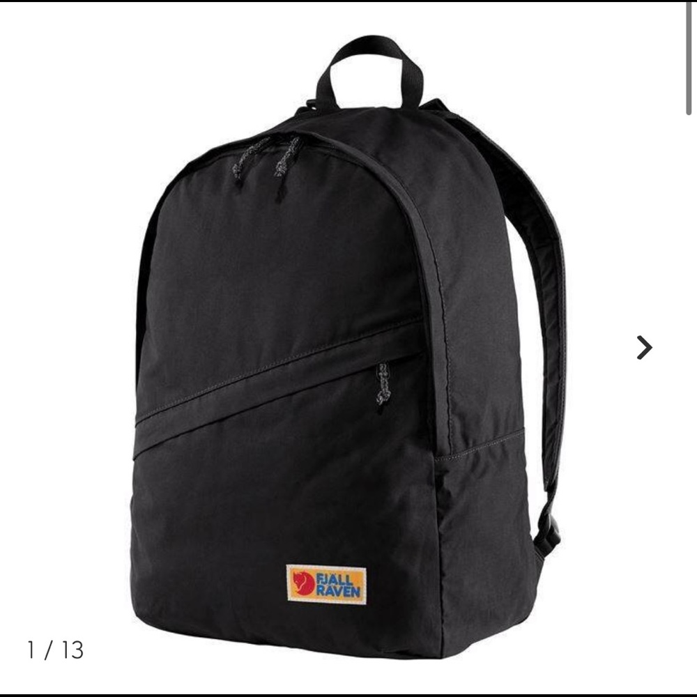 FJALLRAVEN Vardag 25 Backpack in Black